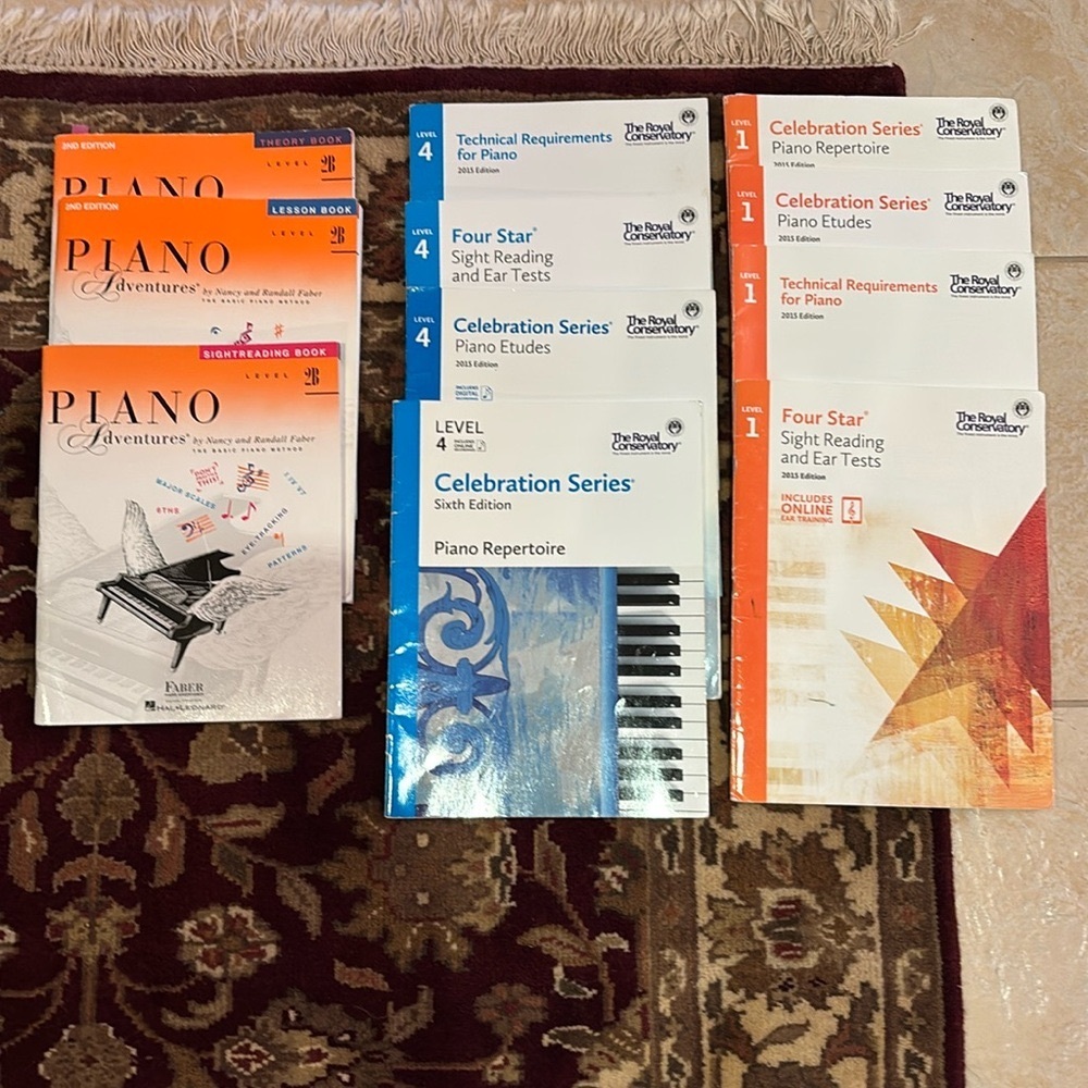Bundle of Various Piano Books